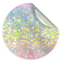 Sticker Wir bleiben Bunt groß – Vielfalt Glitzer