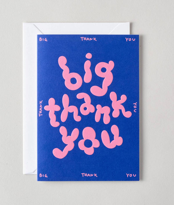 Grußkarte - Big Thank You