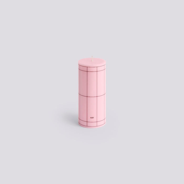 HAY Column Candle - Small - Light Pink