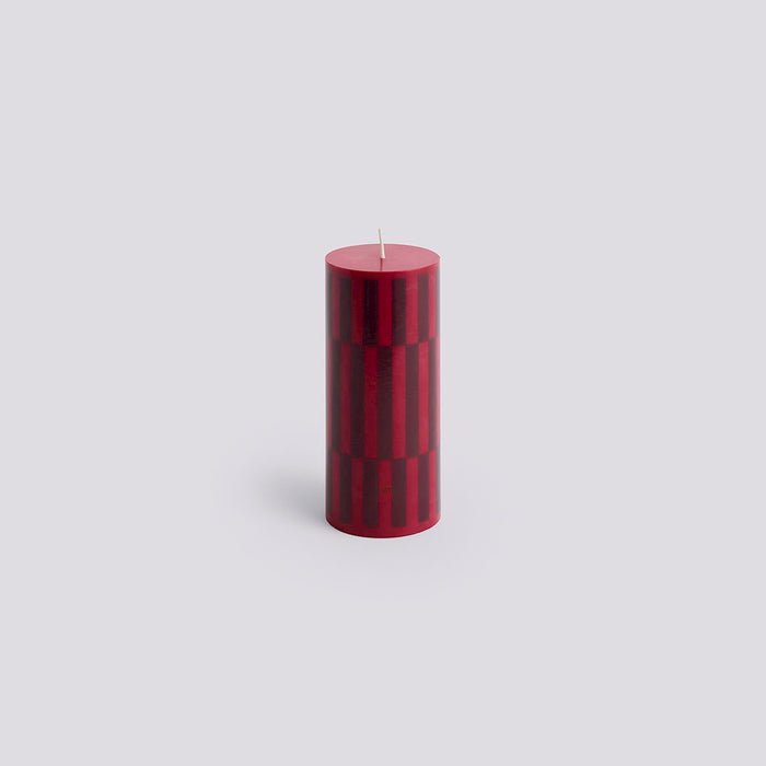 HAY Column Candle - Small - Wine