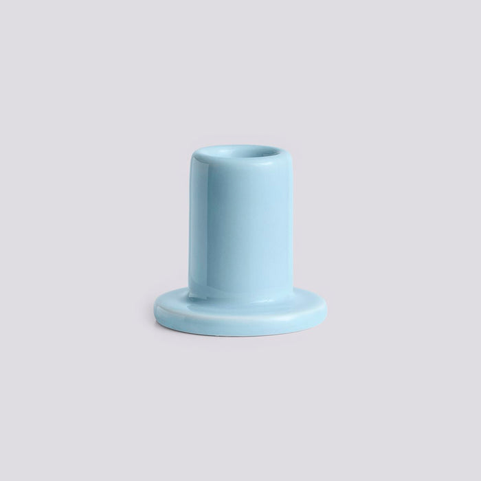 HAY Tube Candle Holder - Small - Pale Blue
