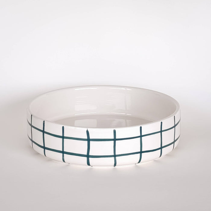 Schale GRID Groß - Gentle Green