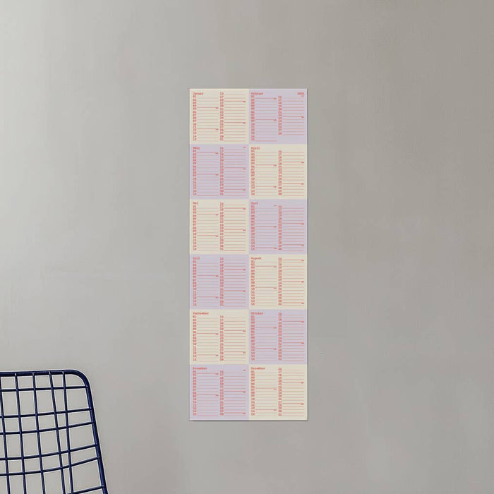 SQUARES Wandkalender 2026