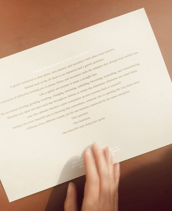 Adventskalendar mit 24 Affirmationen - Cosmic Intentions