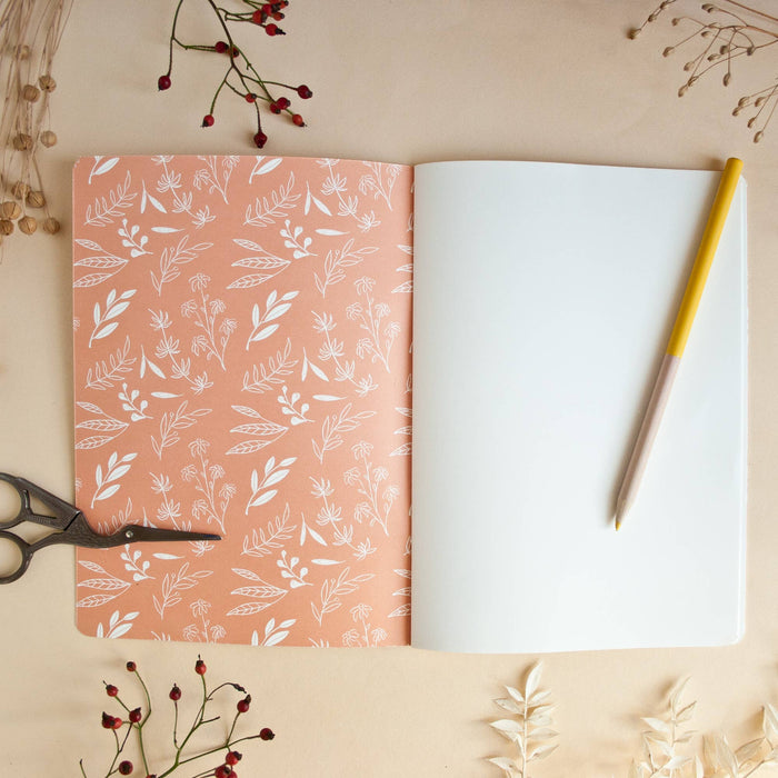 Katzen Notizheft im DIN A5 Format mit 40 blanko Seiten