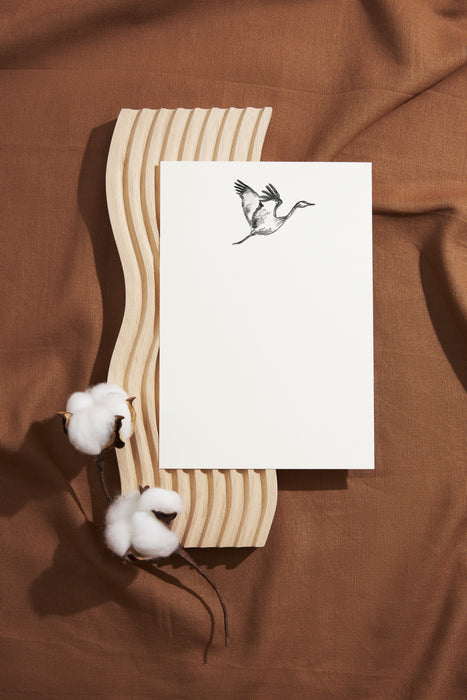 Kranich Notizblock / Notes