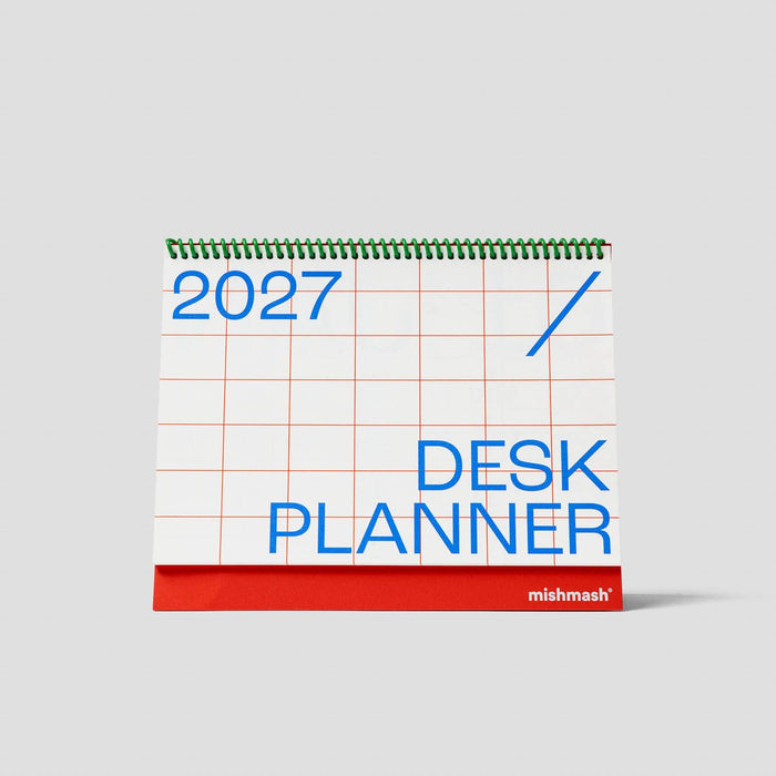 mishmash Schreibtischplaner - 2027