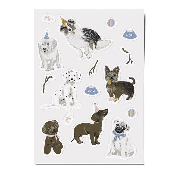 nuukk Stickerbogen "Hunde"