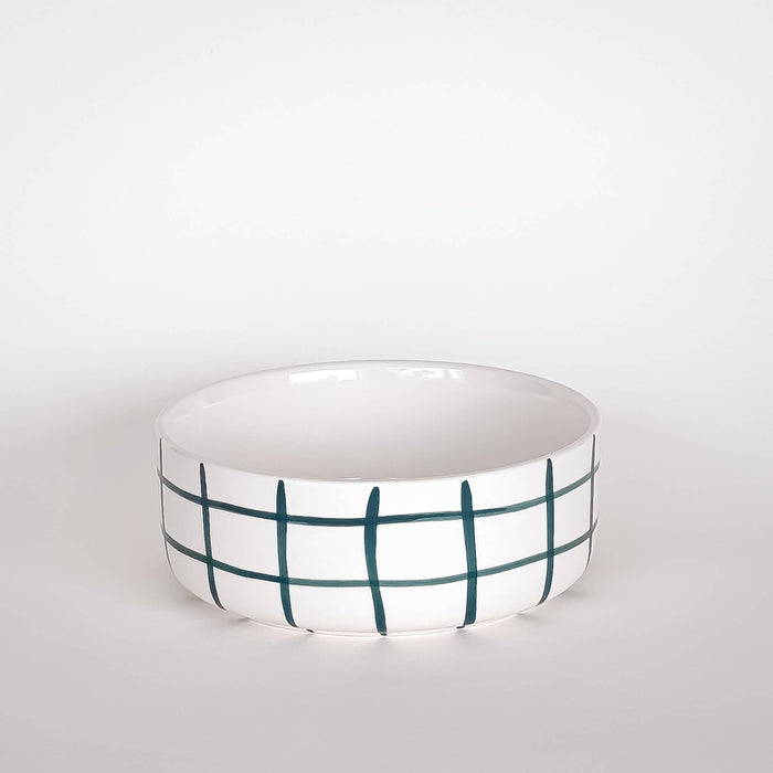 Schale Grid Small - Gentle Green