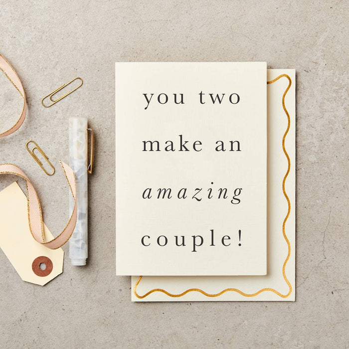 Grußkarte - An Amazing Couple