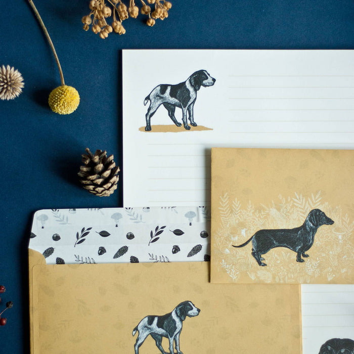 Briefpapier Set Hunde