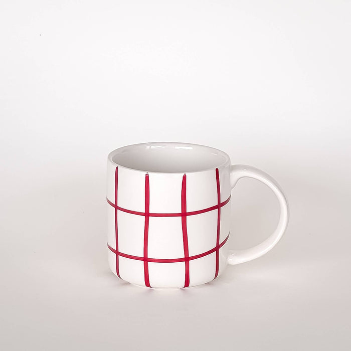 Becher Grid - tramonto red