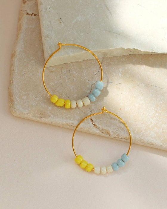 STUDIO LIV - Hoops FILIPPA - Lemon