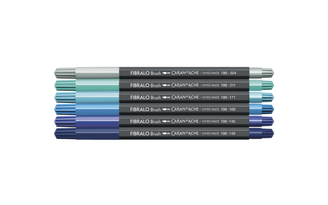 Classic Fibralo Brush - Marine