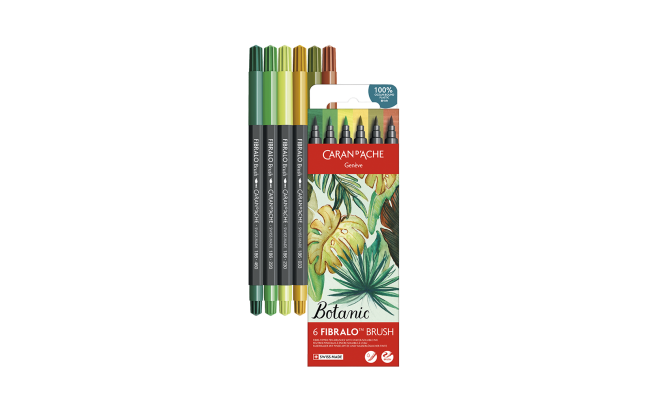 Classic Fibralo Brush - Botanic