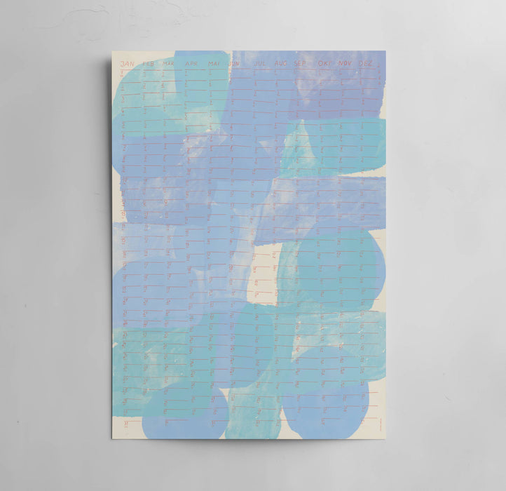 BLUE Wandkalender 2026