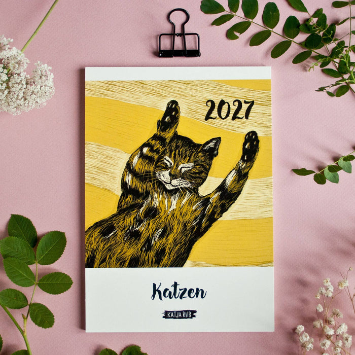 Katzen - Katja Rub Kalender 2027