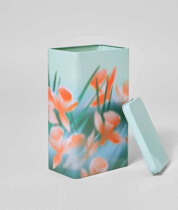 Kaffeedose - Blumen