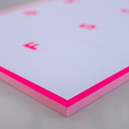 FOX & POET Wochenplaner - Pink