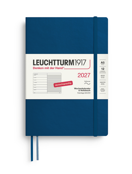 Wochenkalender & Notizbuch Paperback (B6+)