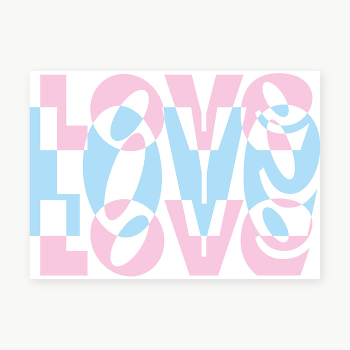Postkarte - Love