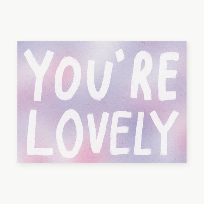 Postkarte - Lovely
