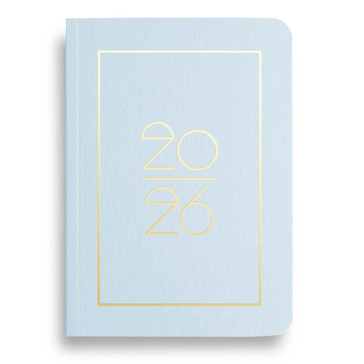 NAVUCKO. Pocket Kalender A6 - 2026 - Azure Blue