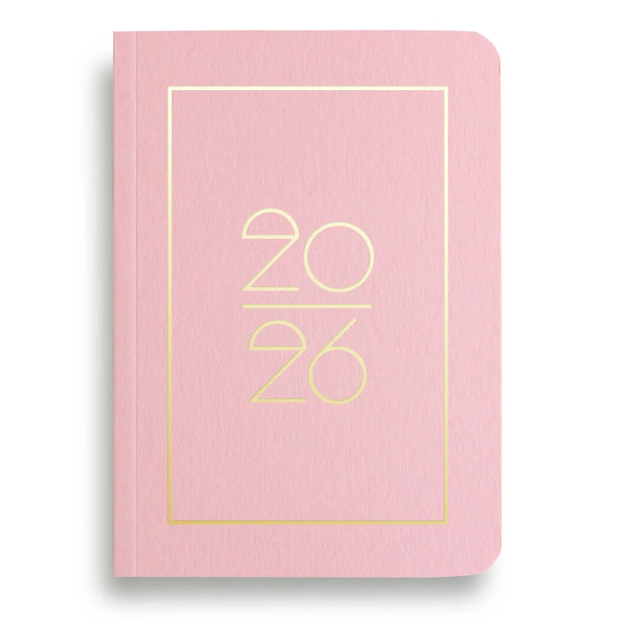 NAVUCKO. Pocket Kalender A6 - 2026 - Candy Pink