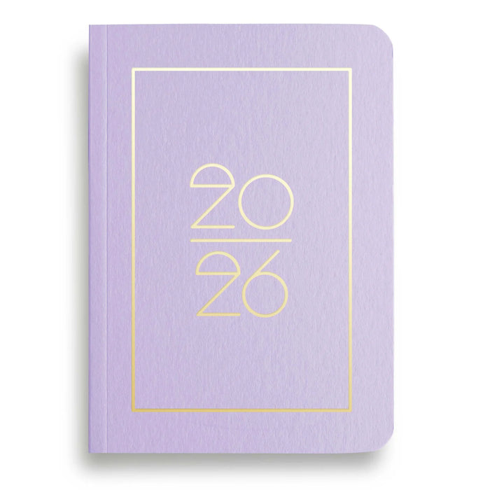 NAVUCKO. Pocket Kalender A6 - 2026 - Lavender