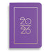 NAVUCKO. Pocket Kalender A6 - 2026 - Purple