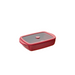 Pebbly Rechteckige Glas-Backform mit Deckel - 0,8 l - Cherrywood
