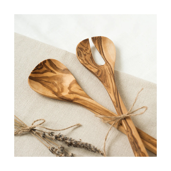 Hofmeister HM2 Salatbesteck Olivenholz - 31 cm