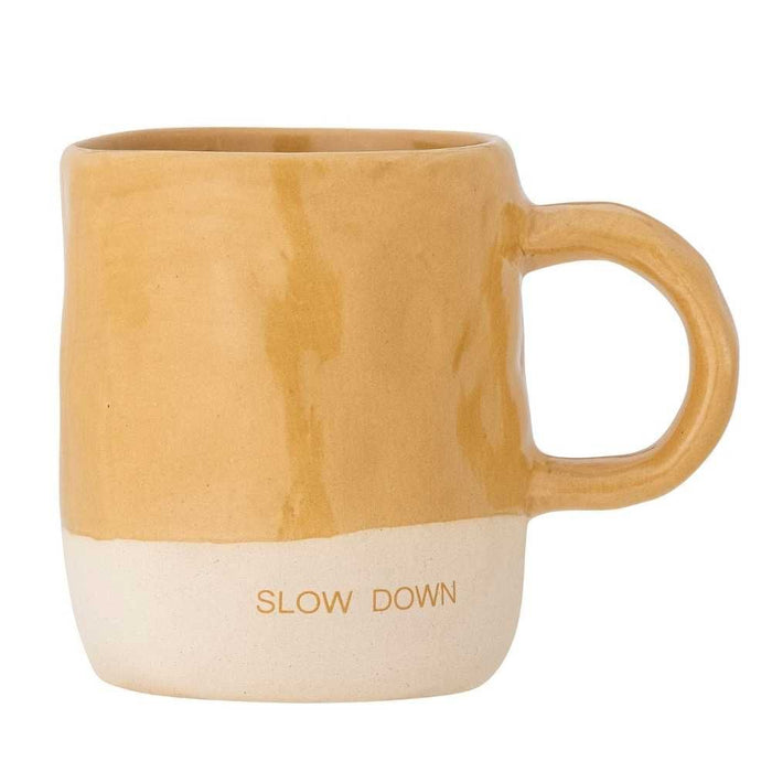 Bloomingville Becher NEO Gelb SLOW DOWN