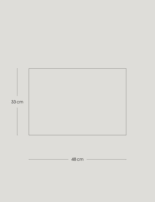 Stelton Tischset Vibeke Klint Placemat - 33x48 cm - Maße