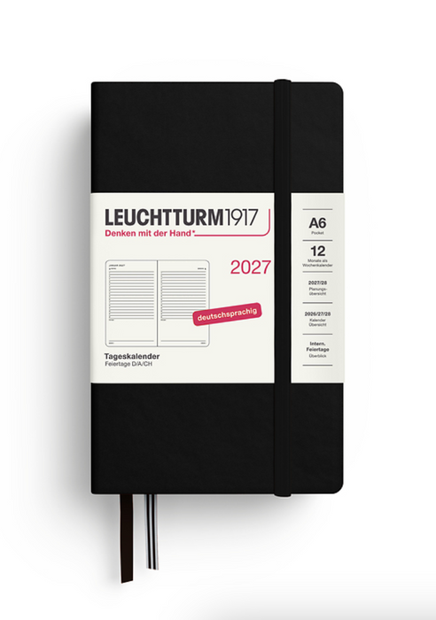 Tageskalender Pocket (A6) 2027