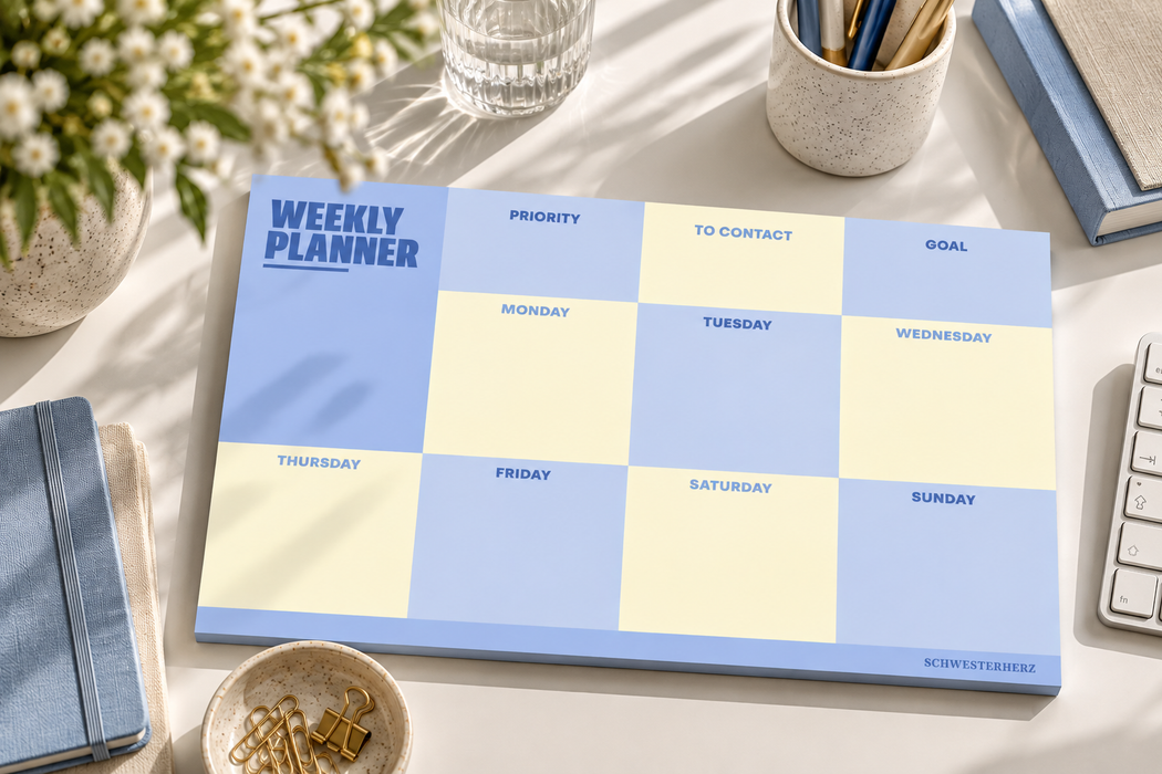 Schwesterherz Wochenplaner / Weekly Planner
