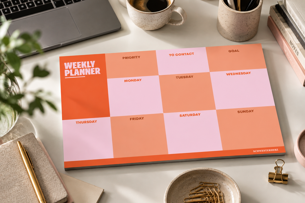 Schwesterherz Wochenplaner / Weekly Planner