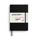 Leuchtturm Wochenkalender & Notizbuch 2026/2027 - A5 (18 Monate) - Schwarz - Softcover