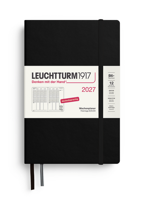 Wochenplaner Paperback B6+ 2027