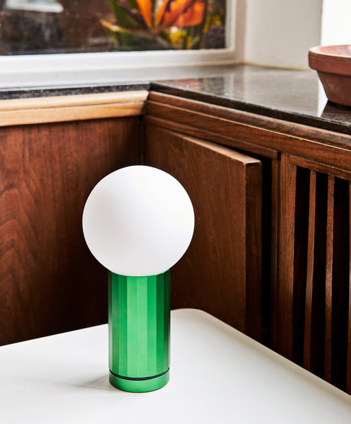 HAY Turn on Table Lamp Green - Lampe