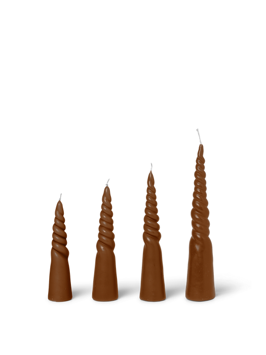 Ferm Living Twisted Candles - Set of 4