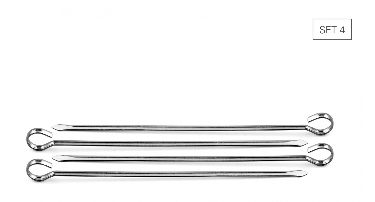 Schaschlikspieße 4er-Set