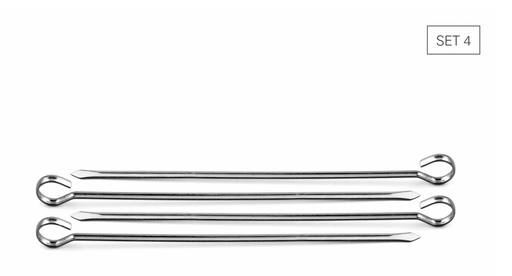 Schaschlikspieße 4er-Set