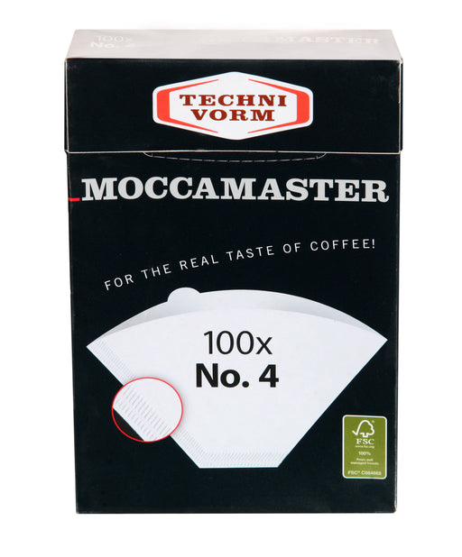 Kaffeefilter, Moccamaster, weiß, Nr. 4