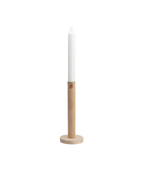 Candleholder in wood