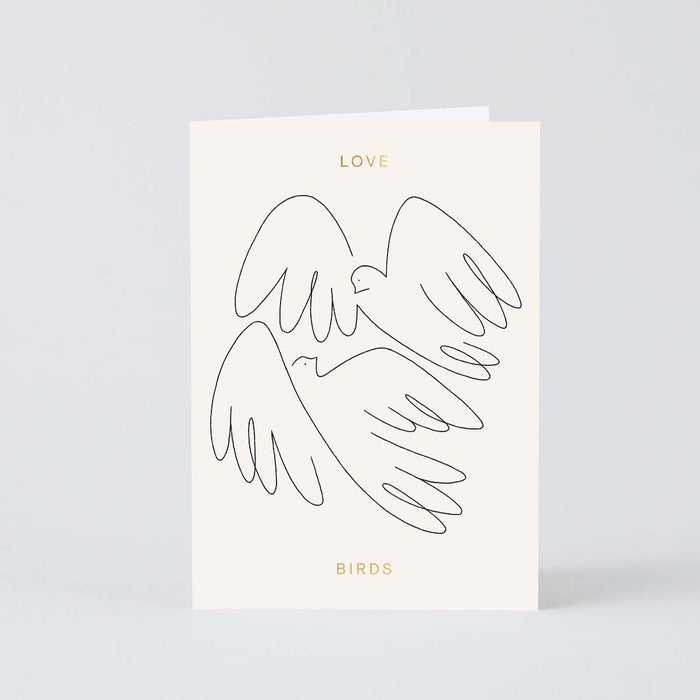 Grußkarte „Love Birds“