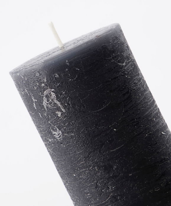 Pillar Candle, Rustic Wax große