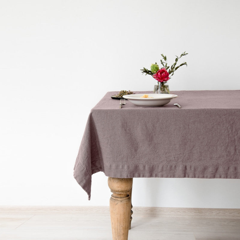 Leinen Tischdecke 140 x 200 cm Schwesterherz — & Küchenliebe