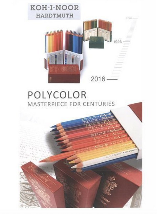 Polycolor Künstlerfarbstifte 24er Set Retro Design