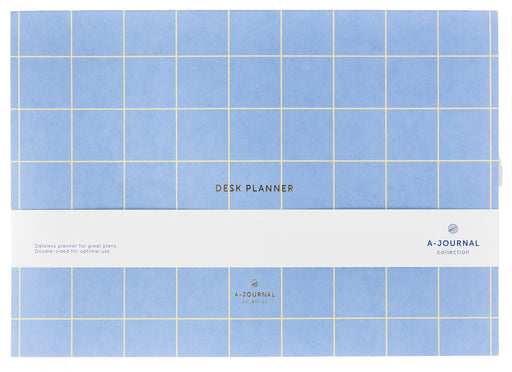 A-Journal Deskplanner/Wochenplaner - Lavender Blau
